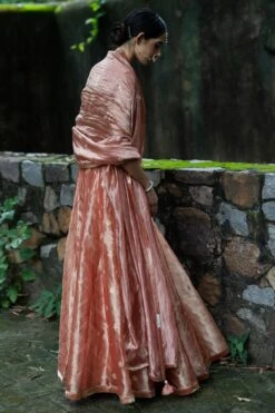 Deep Thee Blush Pink Embellished Lehenga Set -Echo Clohting Shop 2112dt04 5