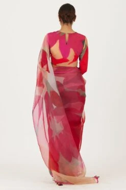 YAM Le Lani Red Embellished Blouse -Echo Clohting Shop 21223yam45 6