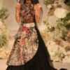 Varun Bahl Black Embellished Lehenga Set