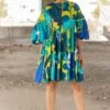 Pooja Keyur Blue Paradise Dress