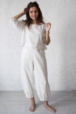 Kishmish Kora Gathered Ruffle Pyjama Pants