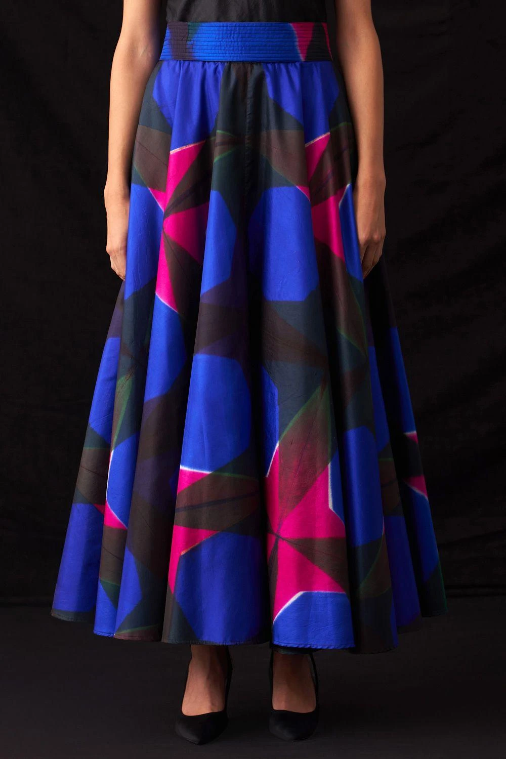 Amrich Arra Handcrafted Shibori Skirt 2 Amrich Arra Handcrafted Shibori Skirt - Image 2