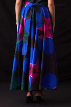 Amrich Arra Handcrafted Shibori Skirt 7 Amrich Arra Handcrafted Shibori Skirt -Echo Clohting Shop 25923aml4 4