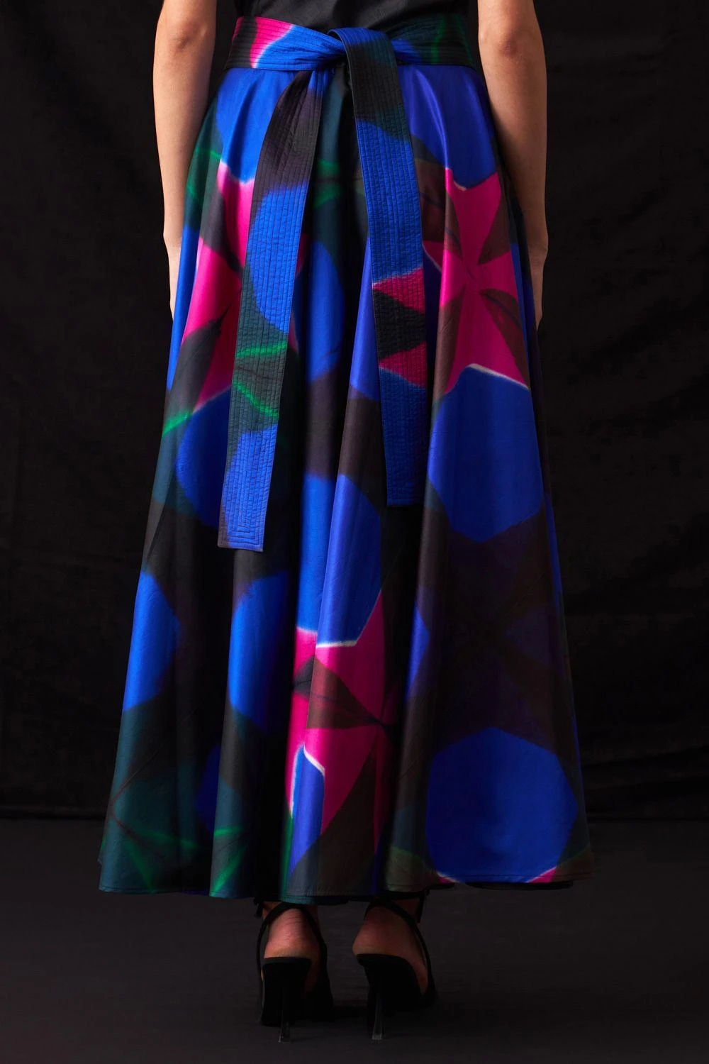 Amrich Arra Handcrafted Shibori Skirt 4 Amrich Arra Handcrafted Shibori Skirt - Image 4