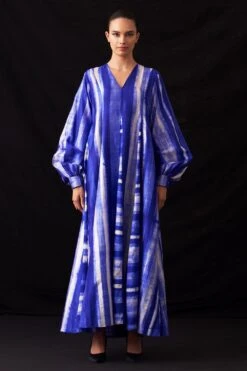 Amrich Bruna Hand-crafted Shibori Patterned Dress