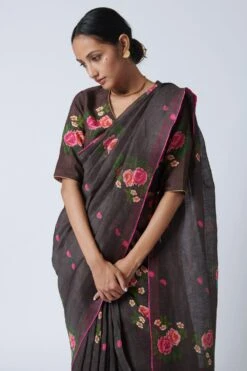 Nadiya Paar Rose Chintz Blouse 7 Nadiya Paar Rose Chintz Blouse -Echo Clohting Shop 2623np15 4