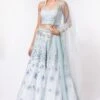 DUARA Powder Blue Embellished Lehenga Set
