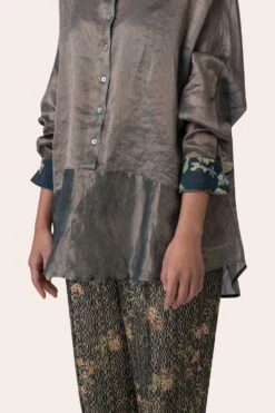 November Noon Jasmine Midnight Blue Shirt -Echo Clohting Shop 271nn27 4