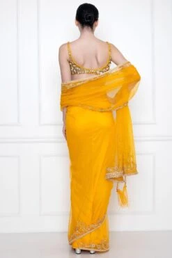 Dilnaz Marigold Embellished Bustier -Echo Clohting Shop 2810dil3 3