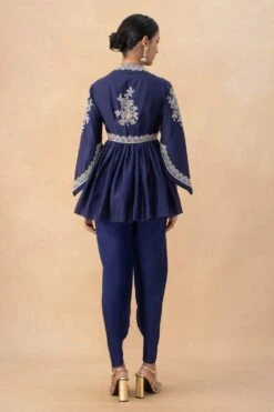 Jayanti Reddy Purple Dhoti Pants 9 Jayanti Reddy Purple Dhoti Pants -Echo Clohting Shop 28823jrs10 5