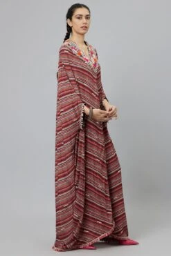 SVA Bohemian Printed V-neck Kaftan -Echo Clohting Shop 29523sva11 3