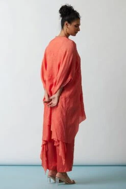 ONE NOT TWO Coral Floral Embellished Kaftan Set -Echo Clohting Shop 29623ont19 5
