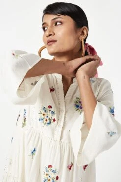 Payal Pratap Giardini Embroidered Dress -Echo Clohting Shop 29623ppg2 4