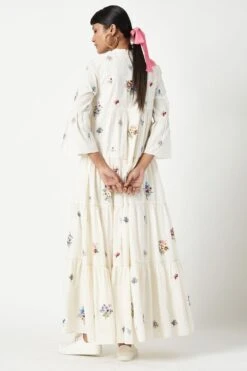 Payal Pratap Giardini Embroidered Dress -Echo Clohting Shop 29623ppg2 5