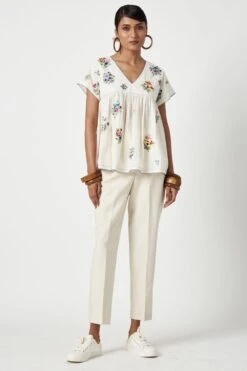 Payal Pratap Crathes Embroidered Top