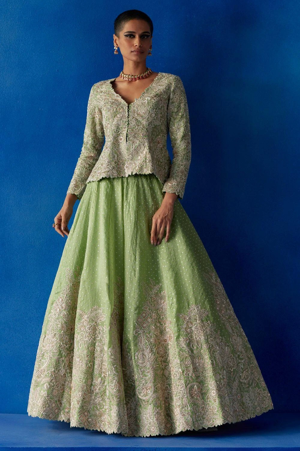 Mrunalini Rao Anokhi Lehenga Set 2 Mrunalini Rao Anokhi Lehenga Set - Image 2