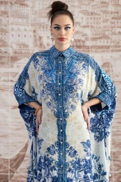 Rajdeep Ranawat Blue Permaz Printed Pants -Echo Clohting Shop 3103rr20 5