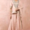 Payal Singhal Rose Pink Bagh Embellished Kurta Set
