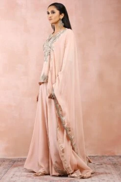Payal Singhal Rose Pink Bagh Embellished Kurta Set -Echo Clohting Shop 31523ps2 3