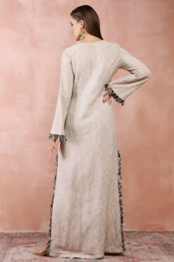 Payal Singhal Dull Gold Embroidered Kaftan -Echo Clohting Shop 31523ps25 5