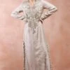 Payal Singhal Grey Bagh Embroidered Kaftan