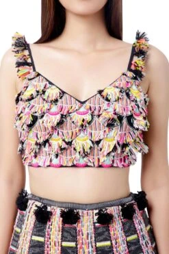 Payal Singhal Multicolour Embellished Lehenga Set -Echo Clohting Shop 319437 3