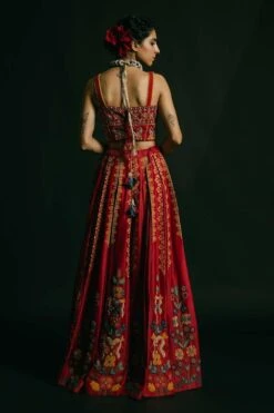 Chandrima Embroidered Bustier -Echo Clohting Shop 319641 3