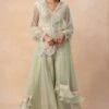 Ridhi Mehra Mint Green Embellished Sharara Set
