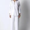 431-88 By Shweta Kapur White Riri Shirt