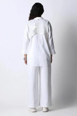 431-88 By Shweta Kapur White Riri Shirt -Echo Clohting Shop 485130 3