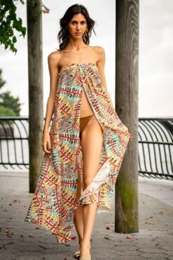 PS Pret By Payal Singhal Stella Red Poison Ivy Dress