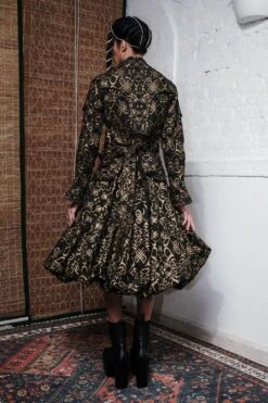 QUOD Bold Black QUOD Printed Racer Balloon Skirt -Echo Clohting Shop 51123qu53 4