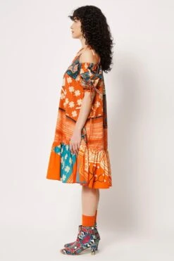 Two Point Two Orange Michi Dress -Echo Clohting Shop 5623ce28 3