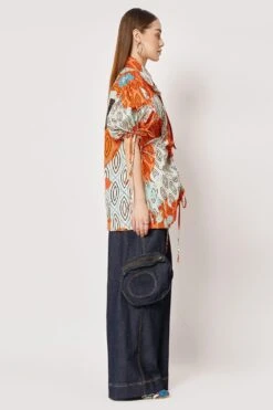 Two Point Two Off White & Orange Emiko Printed Top 10 Two Point Two Off White & Orange Emiko Printed Top -Echo Clohting Shop 5623ce45 4