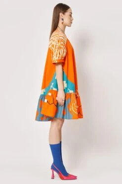 Two Point Two Orange Aiko A-line Dress -Echo Clohting Shop 5623ce53 4
