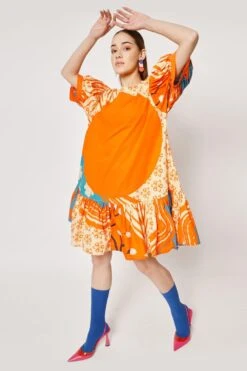 Two Point Two Orange Aiko A-line Dress -Echo Clohting Shop 5623ce53 6