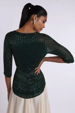 Sharnita Nandwana Green Kate Top -Echo Clohting Shop 5 22 1 1 1