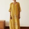Sarang Kaur Yellow Uday Kaftan