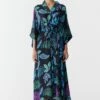 Studio RIGU Black Jungle Printed Kaftan