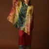 CAPISVIRLEO Multi-coloured Silk Kaftan Set