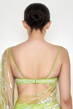 Dilnaz Citrus Sequinned Bustier -Echo Clohting Shop 7723diz19 4