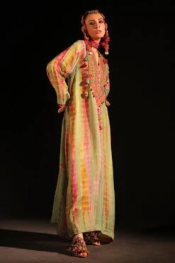 CAPISVIRLEO Sage Embellished A-line Dress -Echo Clohting Shop 81123co6 4