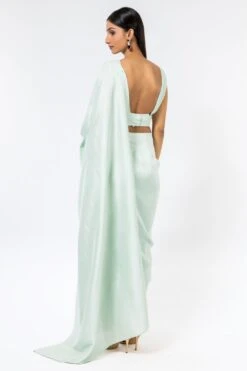 431-88 By Shweta Kapur Mint Green Blouse -Echo Clohting Shop 812new6 4