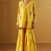 Shorshe Yellow Saifi Sharara Set