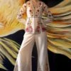 Chandrima Ivory Cutwork Bell Bottoms