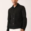 Dhruv Vaish Black Bomber Shirt