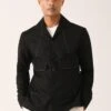 Dhruv Vaish Black Flap Pocket Shirt