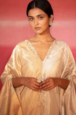 Deep Thee Ivory Metallic Embroidered Kaftan -Echo Clohting Shop dp bsr 14 3