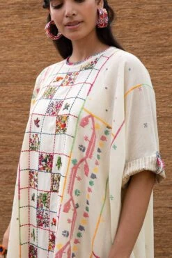 Sunira Designs Kora Kimono Style Dress -Echo Clohting Shop j2209c 5