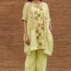 Sunira Designs Green Kimono Style Dress